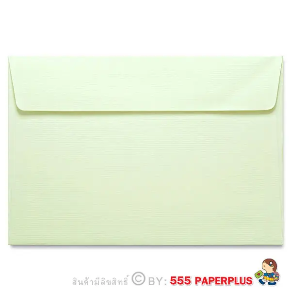 ซองใส่การ์ด No.5 1/2×8-แอลคิว สีเขียว มีกลิ่นหอม (50 ซอง) Code 72594