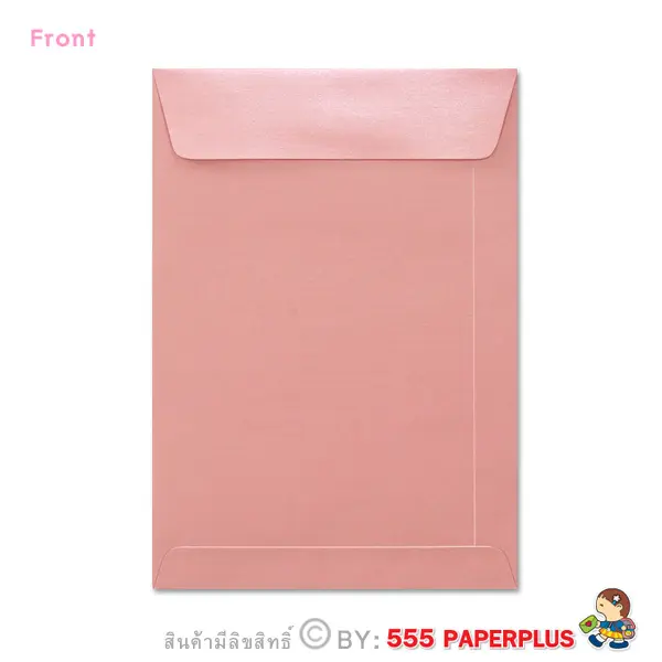ซอง No.6 3/8×9-เมทัลลิค สีชมพู (50 ซอง) Code 59069
