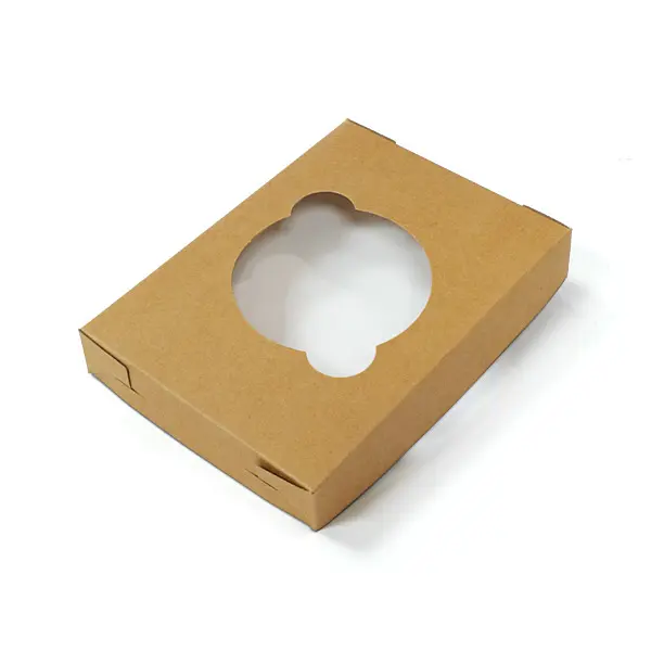 BK31-K01 ฐานคัพเค้ก 1 หลุม คราฟท์ (20ชิ้น)