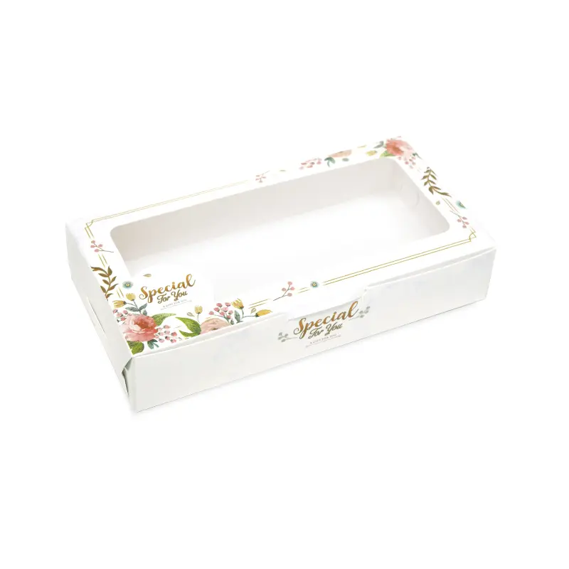 BK34W-031 กล่องบราวนี่ 15x7.5x3 ซม. หินอ่อน (20กล่อง) กล่องgiftset