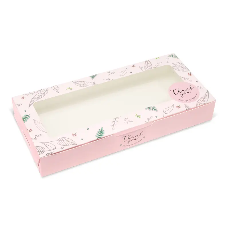 BK62W-023 กล่องบราวนี่ 6 ชิ้น 11 x 24 x 3.5 ซม. (20กล่อง)