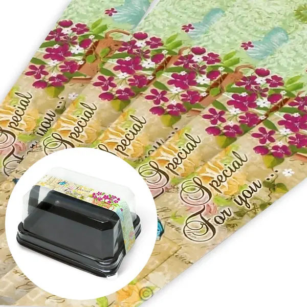 BP01-015 สายคาดกล่องขนม กว้าง  2.2 ยาว 31.3 ซม. (50เส้น)