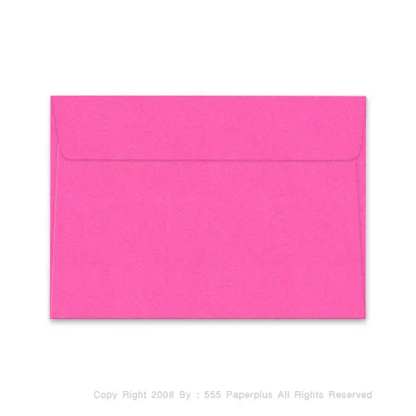 ซองใส่การ์ด No.C6-พิมพ์พื้น สีชมพู (50 ซอง) Code 66944