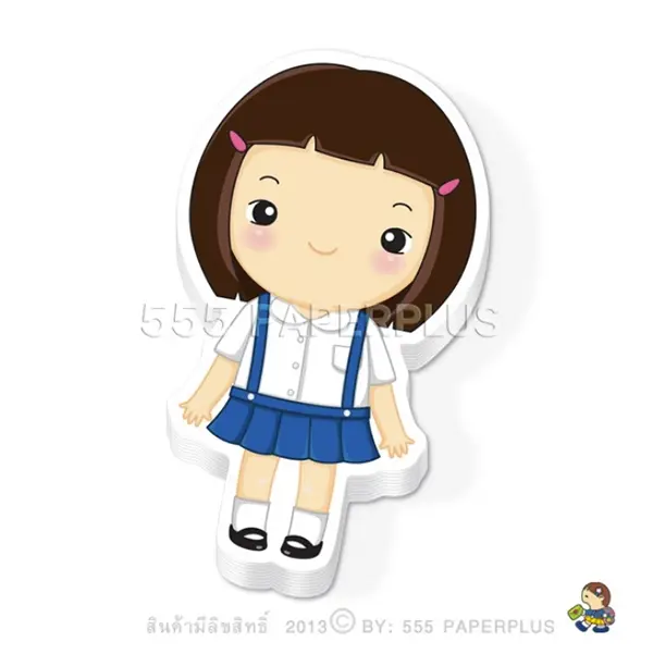 CS-0123  การ์ดไดคัทรูปการ์ตูน 5×7 นิ้ว