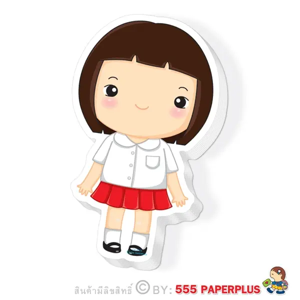 CS-0143  การ์ดไดคัทรูปการ์ตูน 5×7 นิ้ว