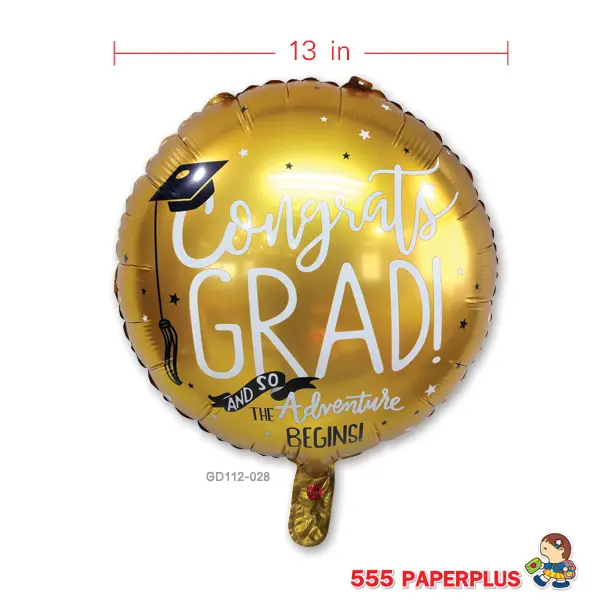 GD112-028 ลูกโป่งฟอล์ย ลูกโป่งงานรับปริญญา