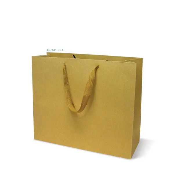 GD141-004 ถุงหิ้วคราฟท์-ถุงกระดาษ 31 × 27 × 11.5 ซม.