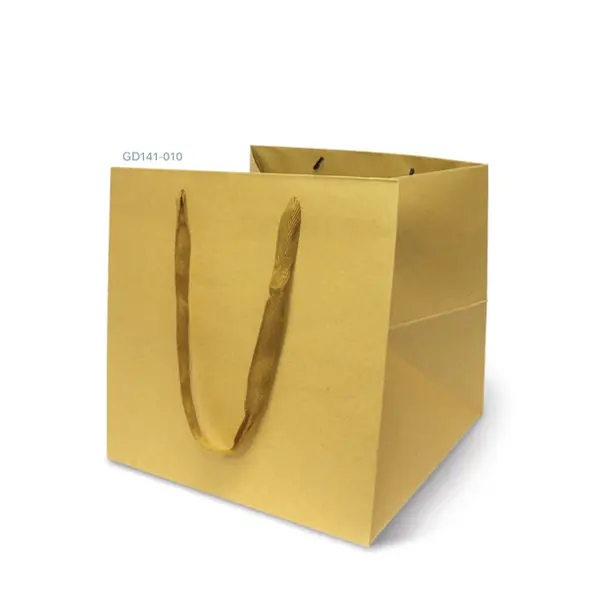GD141-010 ถุงหิ้วคราฟท์-ถุงกระดาษ 30 × 30 × 30 ซม.