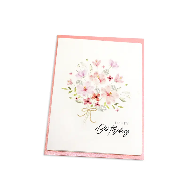 IB022-BD-0016 การ์ดวันเกิด 10.9×14.9 ซม. พร้อมซอง