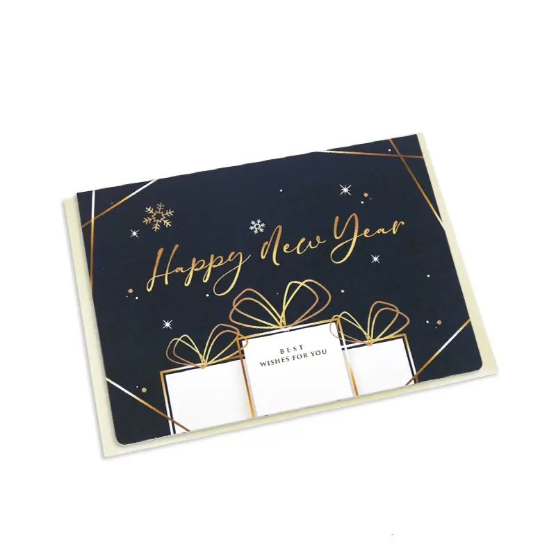 IB022-NY-0030 การ์ดปีใหม่ 10.9×14.9 ซม. พร้อมซอง