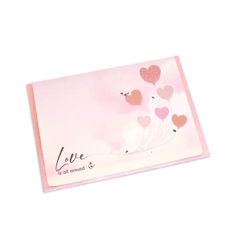 IB022-LV-0038 การ์ดวาเลนไทน์ 10.5×14.9 ซม. พร้อมซอง