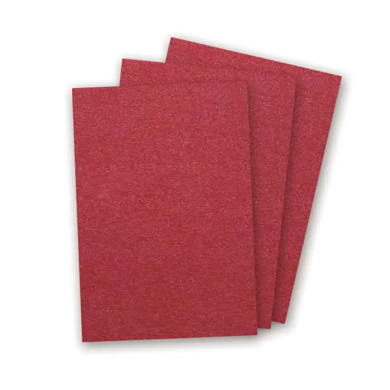 กระดาษ A4 - เมทัลลิค - สีแดง - 100 แกรม (100 แผ่น) Code 74635