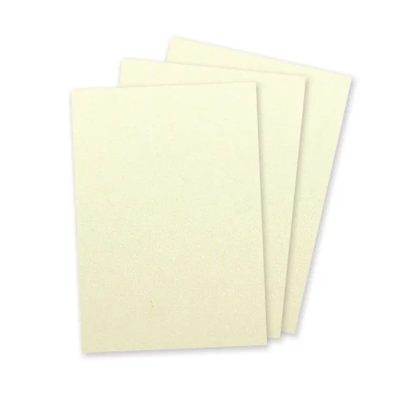 กระดาษ A4 - ปอนด์สี - สีครีม - 100 แกรม (100 แผ่น) Code 10442