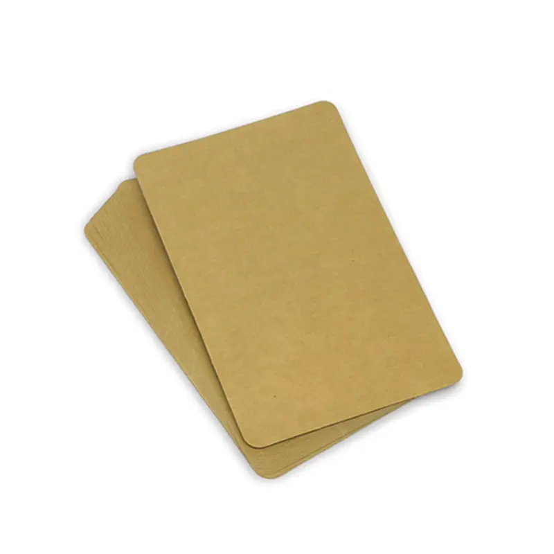 MP100-P12 กระดาษคราฟท์ รูปสี่เหลี่ยม  11.5 × 18.5 cm. (25 แผ่น)