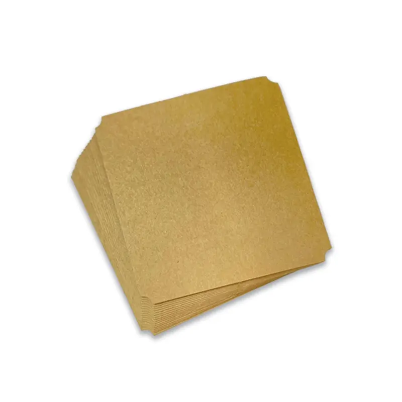 MP100-P34 กระดาษคราฟท์ รูปสี่เหลี่ยม 12 × 12 cm (25 แผ่น)