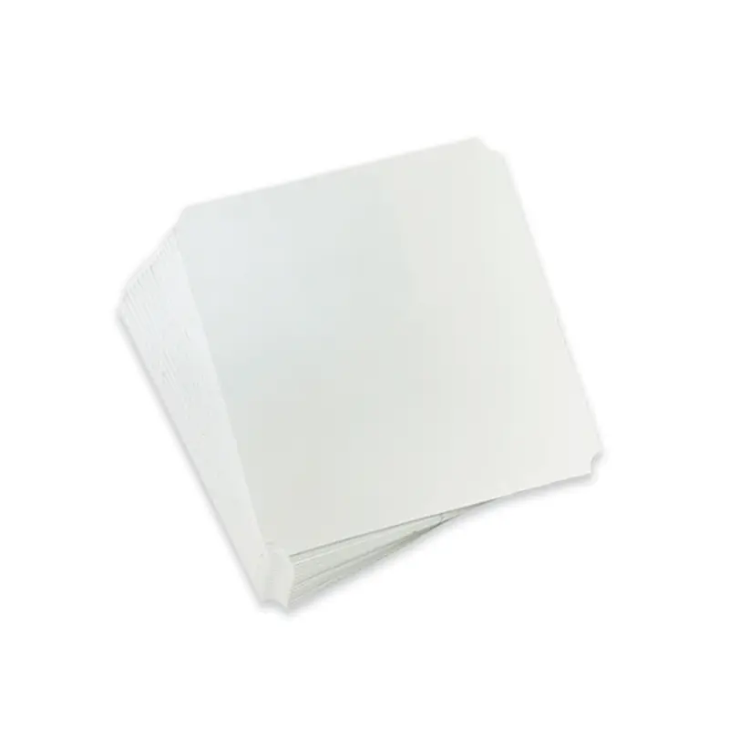 MP100-P34W กระดาษสีขาว รูปสี่เหลี่ยม 12 × 12 cm (25 แผ่น)