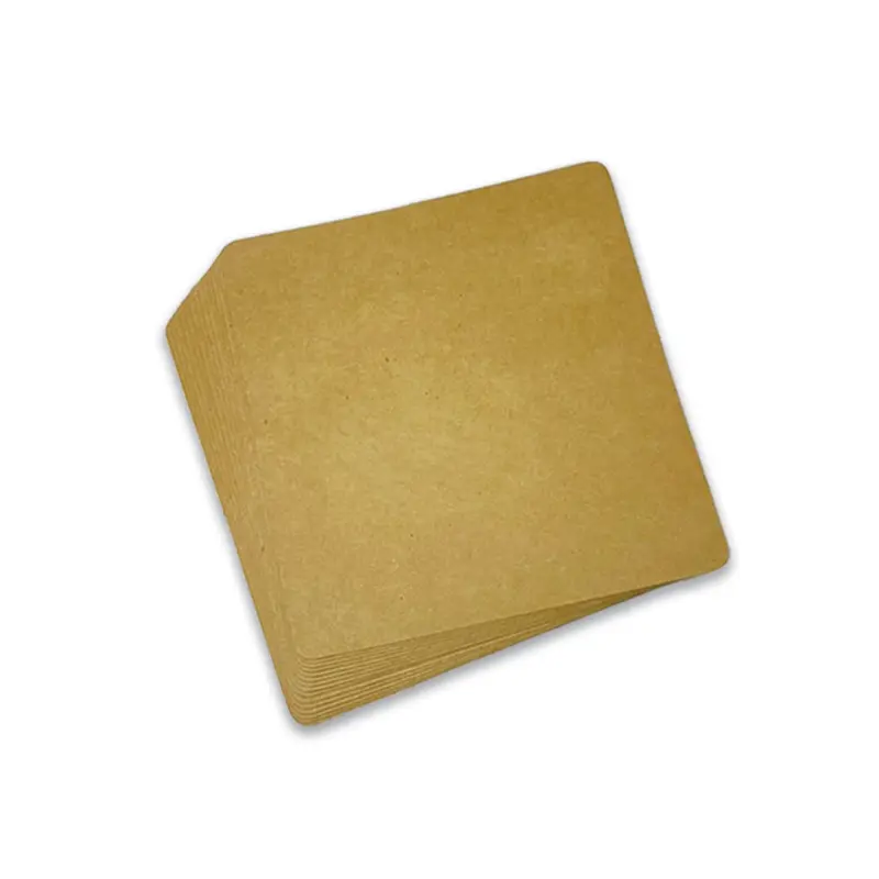 MP100-P39 กระดาษคราฟท์ รูปสี่เหลี่ยม 12 × 12 cm (25 แผ่น)