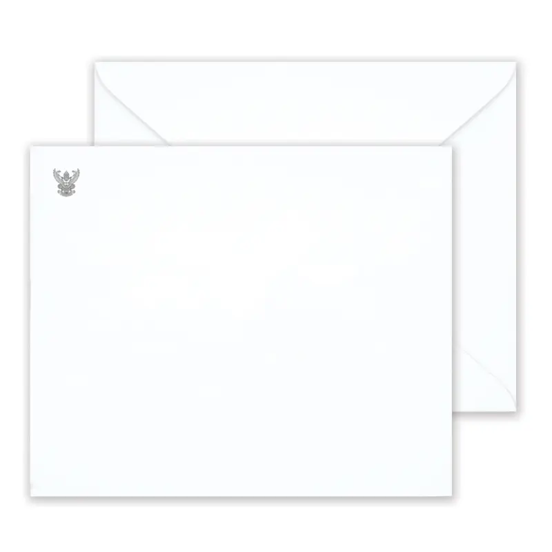 ซองเอกสาร No.10/100 ขาว ครุฑ (พับ2) (500 ซอง) Code 48889