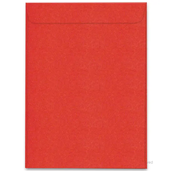 ซอง No.12×17-โปสเตอร์ สีแดง (50 ซอง) Code 92806