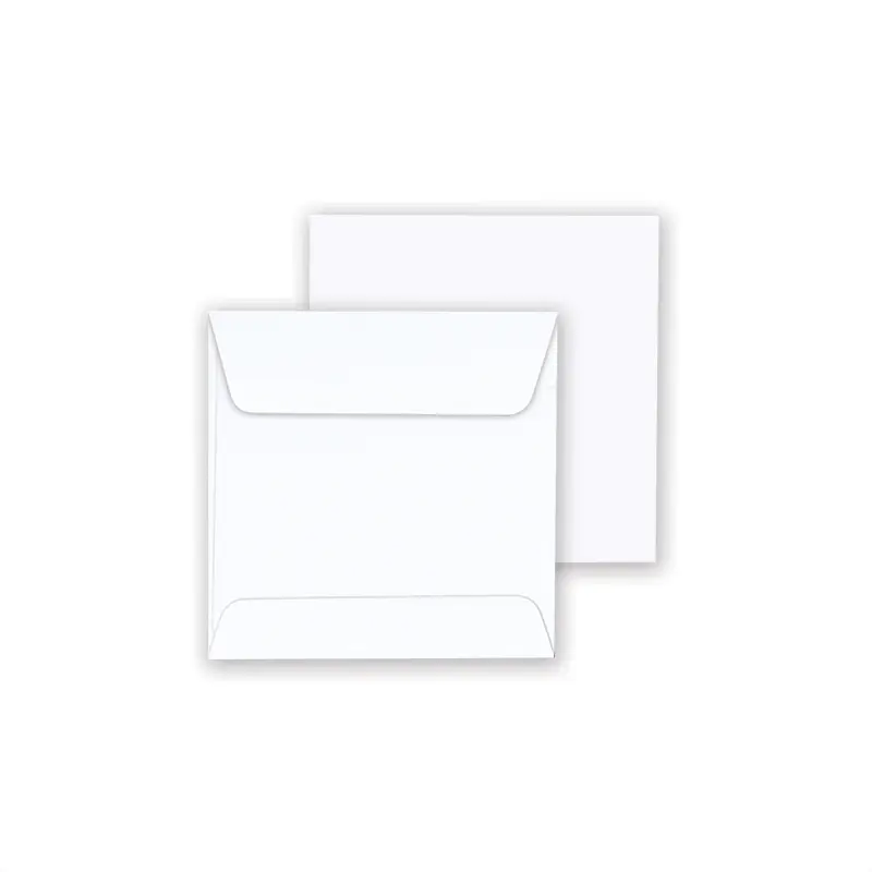 ซองเอกสาร ซองปัจฉิม No.3 3/4×3 3/4 ขาว (50 ซอง) Code 48599