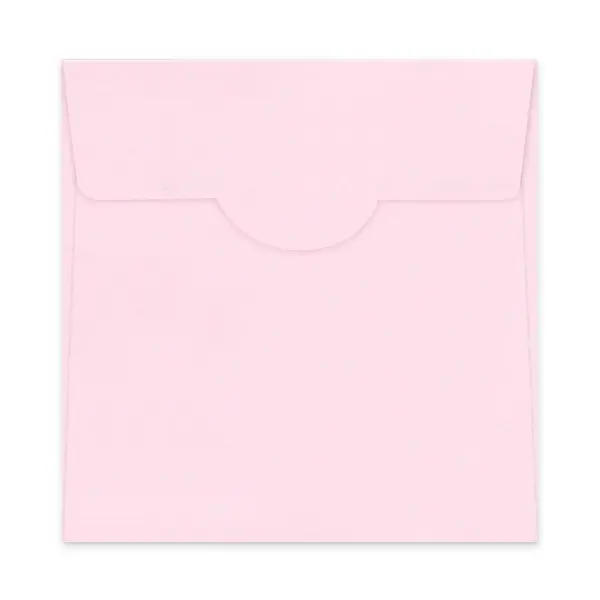 ซองใส่การ์ด No.6 1/4×6 1/4-พิมพ์พื้น สีชมพู (50 ซอง) Code 73966