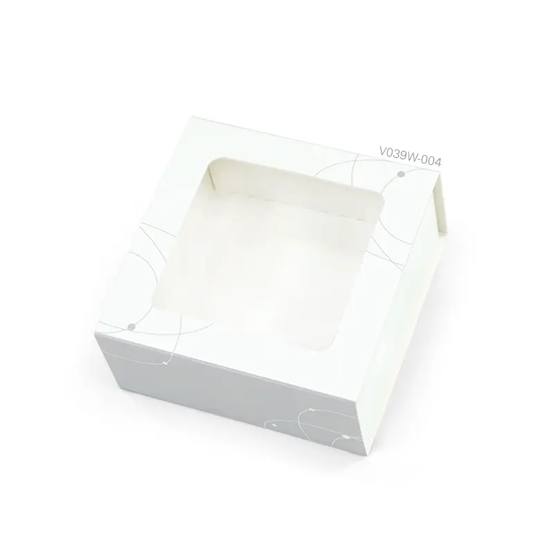 V039W-004 กล่องลิ้นชัก กล่องใส่สบู่ 7.5×7.5×3.5cm.(20กล่อง) กระดาษหนา300แกรม