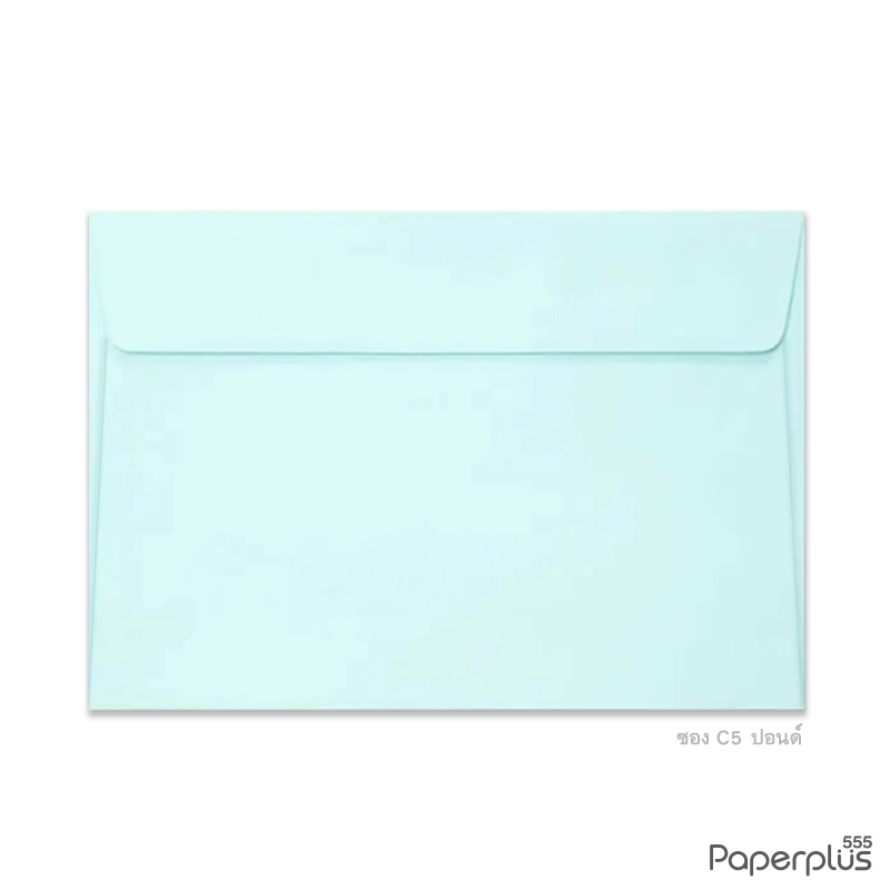ซองใส่การ์ด No.C5-ปอนด์ สีฟ้า (50 ซอง) Code 85167