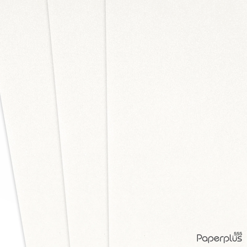 กระดาษดิจิตอล เมทัลลิค สีขาวมุก 350 แกรม A3 A3+ สำหรับ Digital/Laser