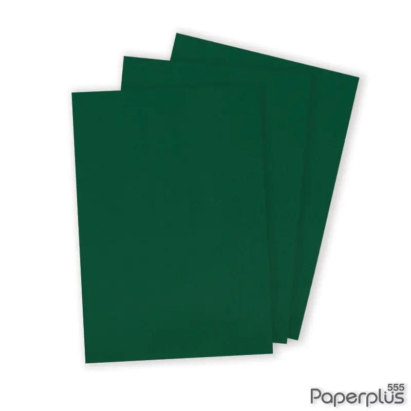 กระดาษปก A4 - การ์ดบอร์ด - สีเขียวเข้ม - 300  แกรม (50 แผ่น) Code 34351